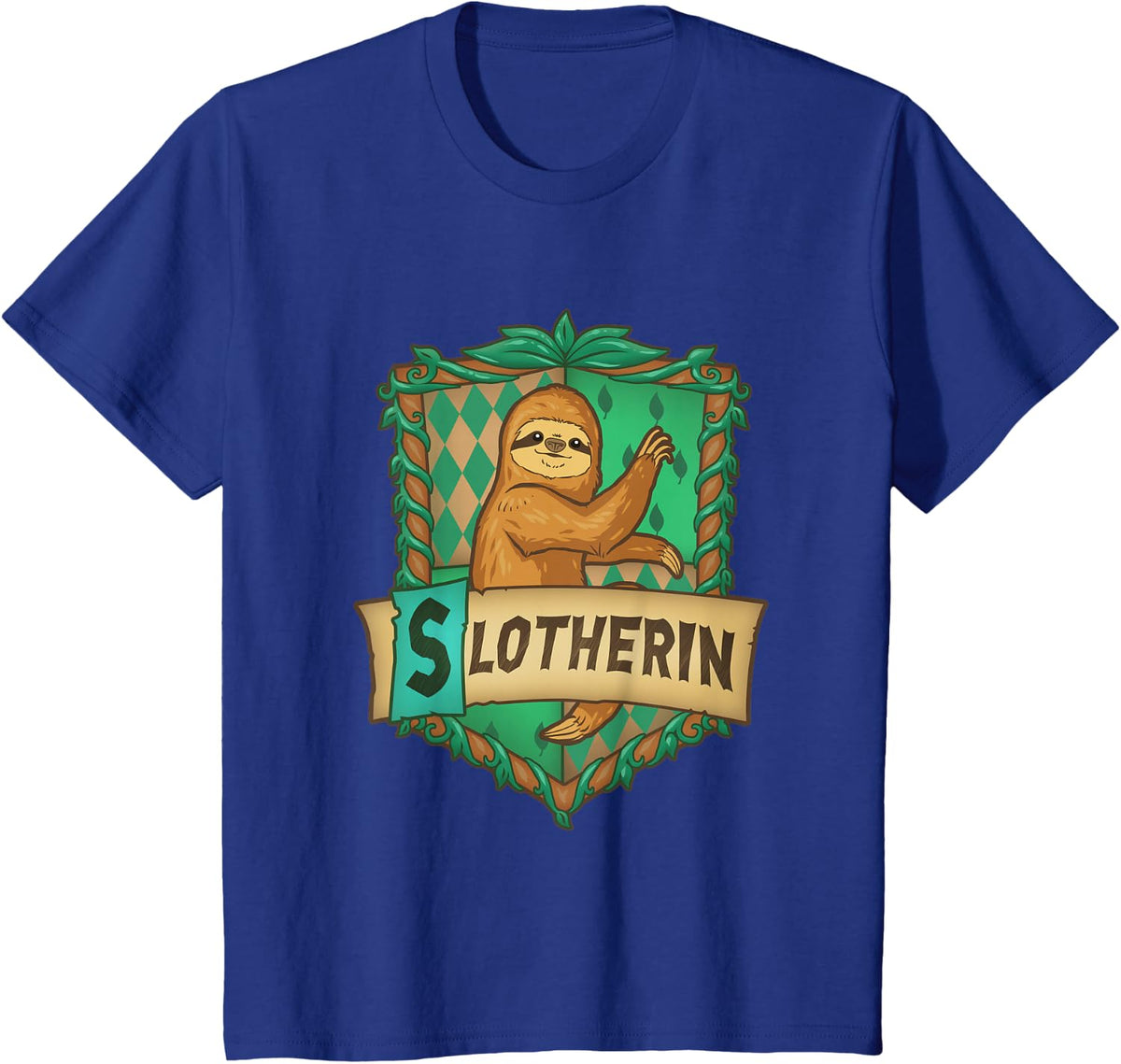 Sloth Slotherin Cute Wild Animals Sloth Gifts T-Shirt - Royal Blue