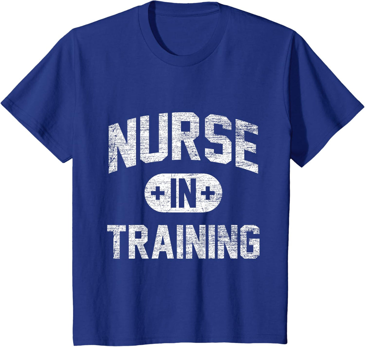 Nurse In Training - Vintage Gifts Nursing Student Nurse T-Shirt - Royal Blue