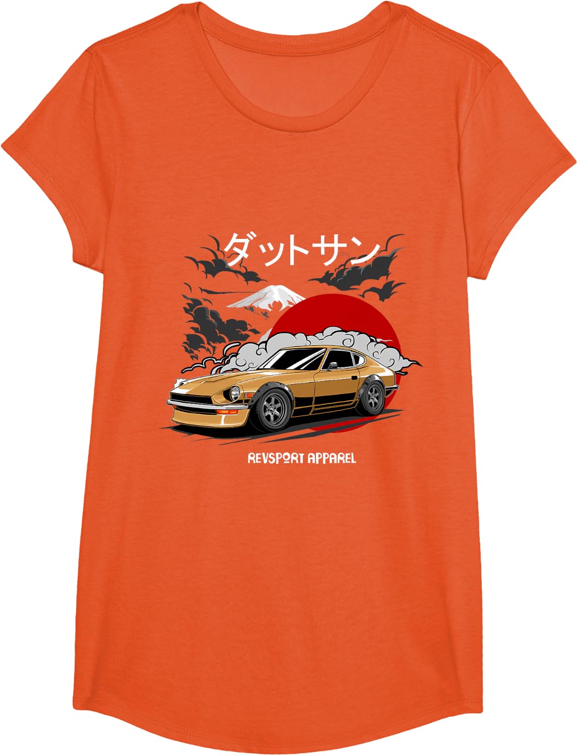 240Z T-Shirt - Girls Orange