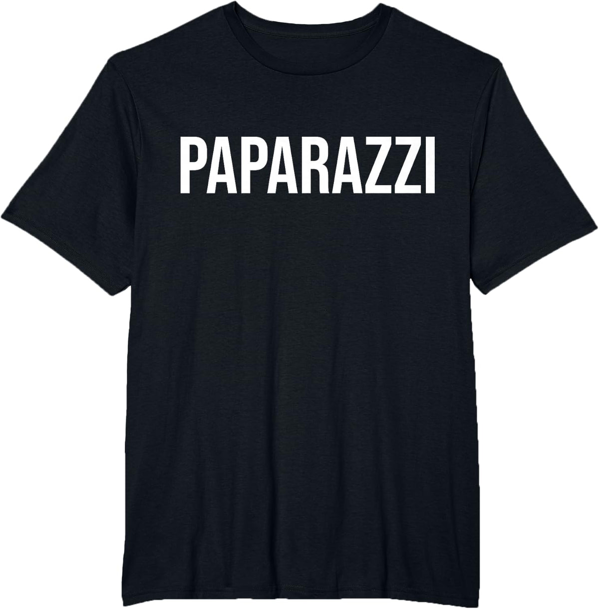 Paparazzi funny Photographer T-Shirt - Black