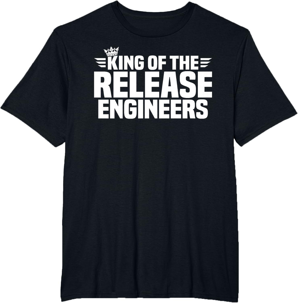 King of the Release Engineers T-Shirt - Black