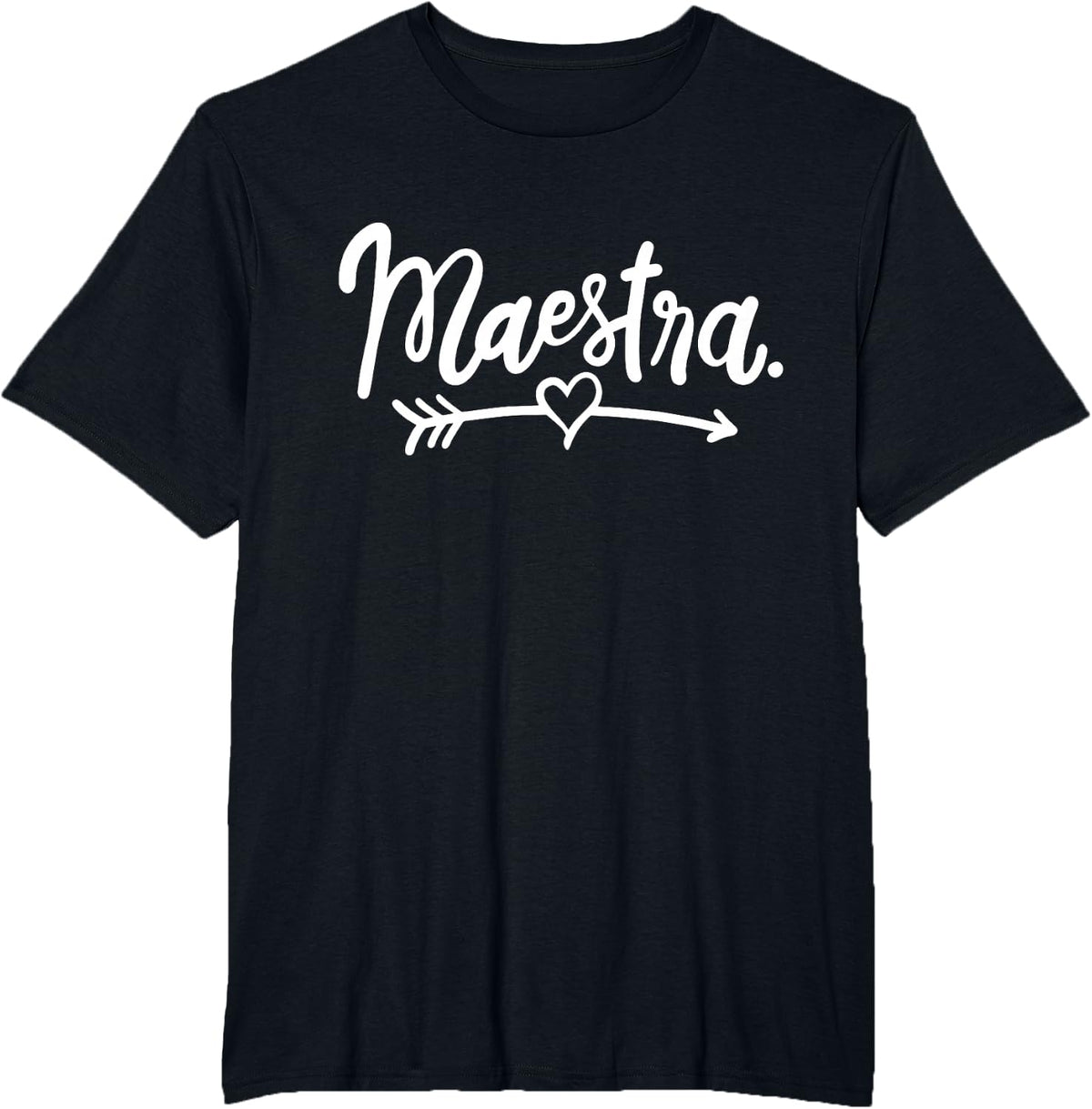 Maestra Spanish Teacher Bilingual T-Shirt - Black