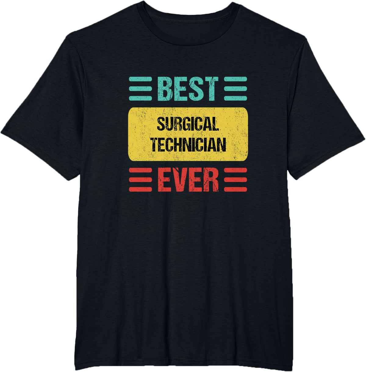 Surgical Technician T-Shirt - Black