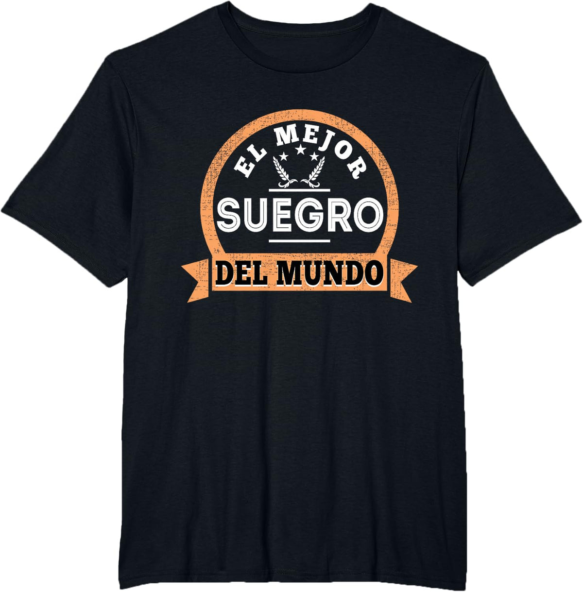 El Mejor Suegro Del Mundo Spanish Best Father In Law T-Shirt - Black