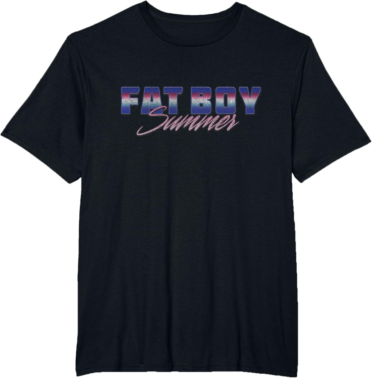FAT BOY Summer T-Shirt - Black