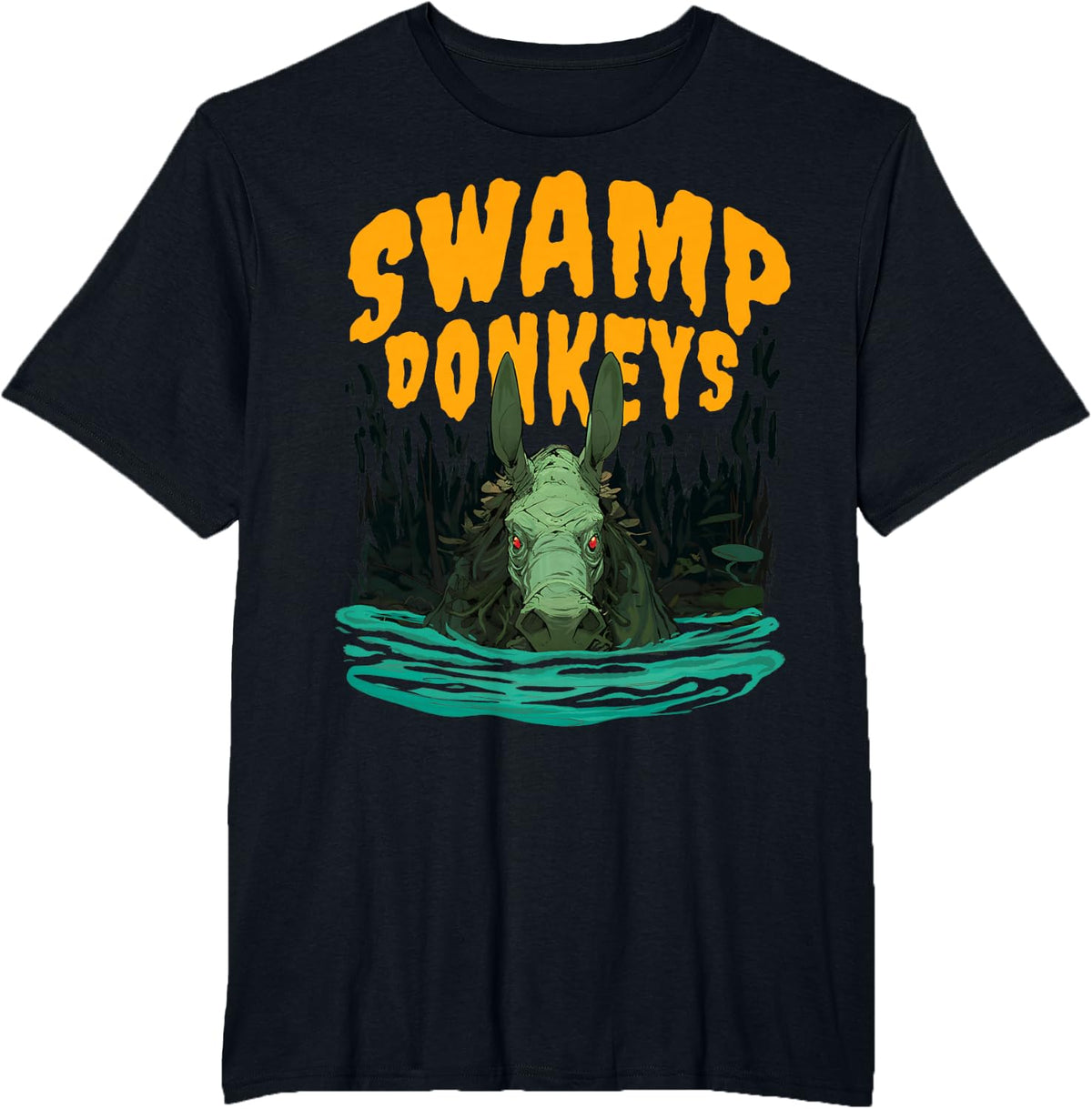 Swamp Donkey T-Shirt - Black