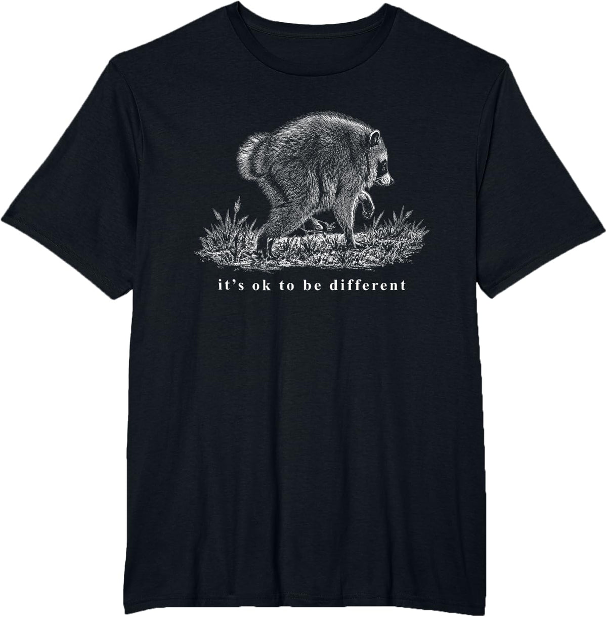 Jimothy Raccoon Cute Trash Panda Viral Animal Lover T-Shirt - Black