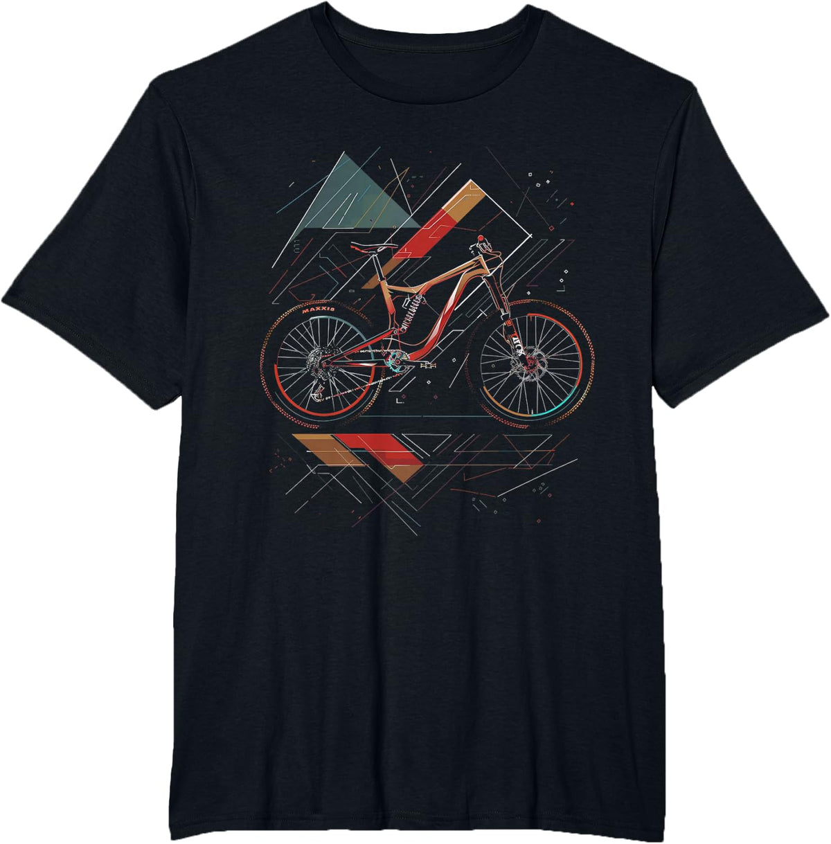Mountain Bike T-Shirt - Black