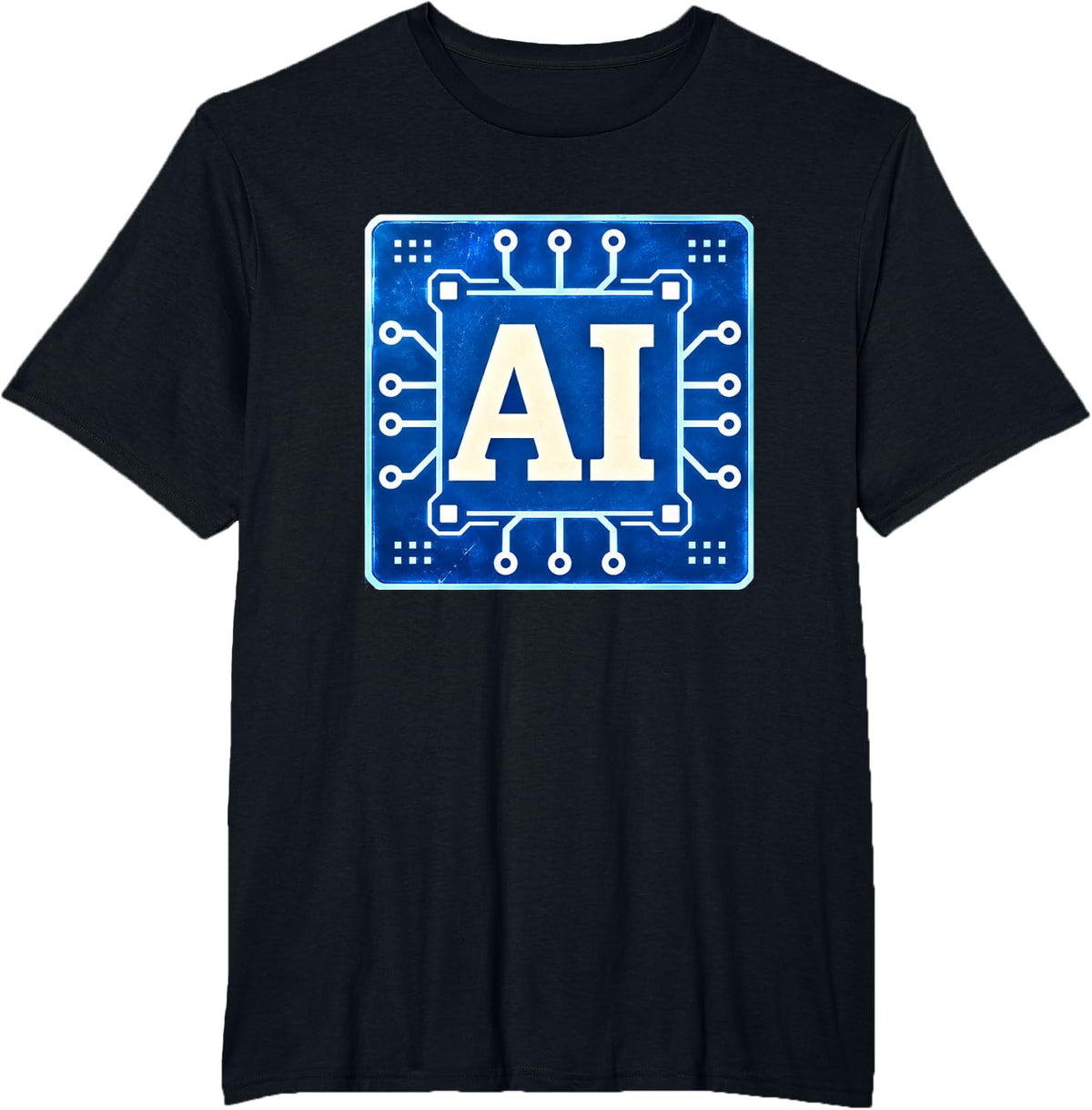 AI Artificial Intelligence Technology Computer Science T-Shirt - Black
