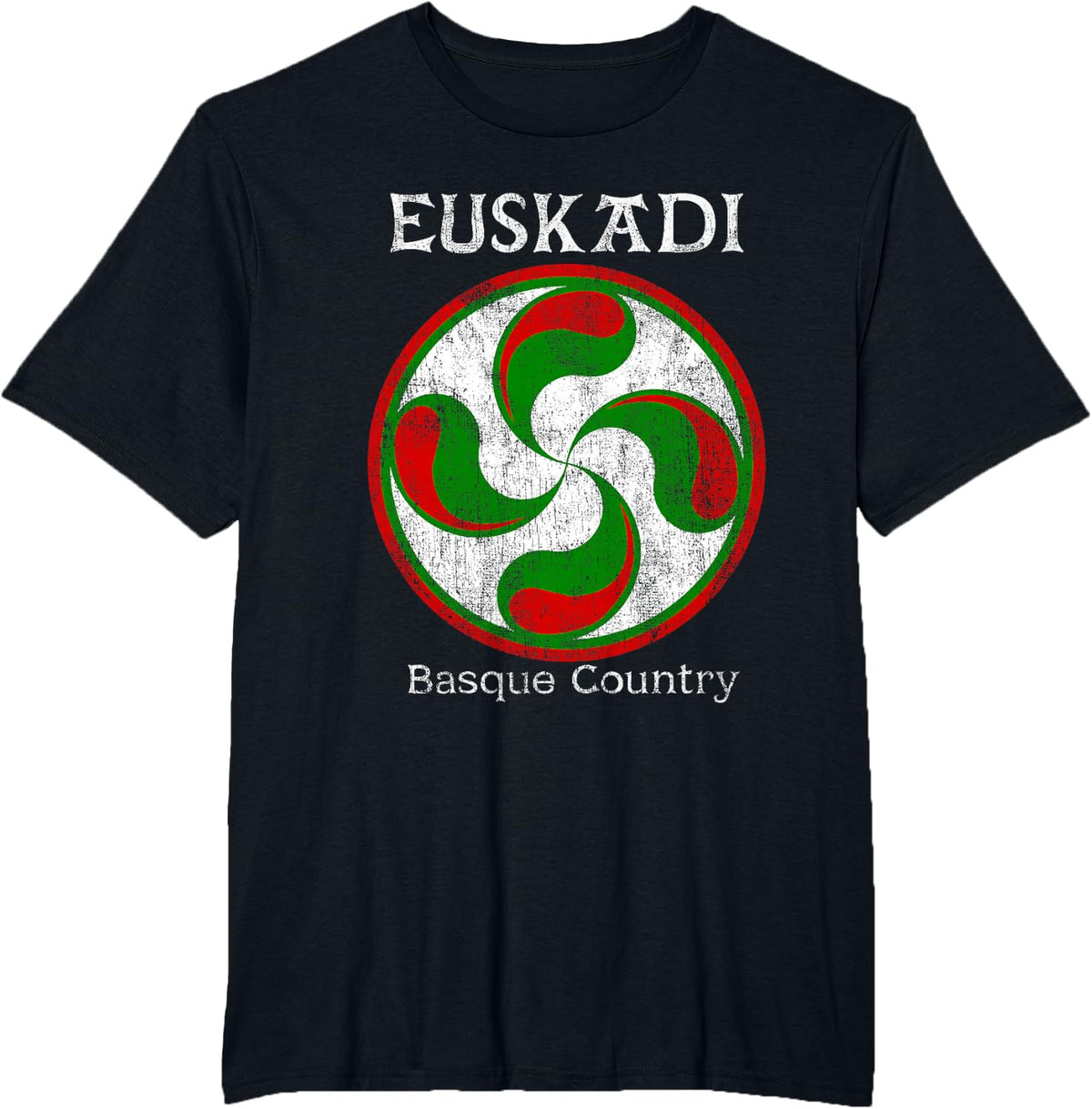 Euskadi Basque Country T-Shirt - Black