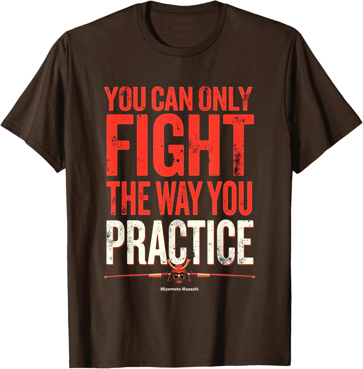 Martial Arts Practice T-Shirt - Brown