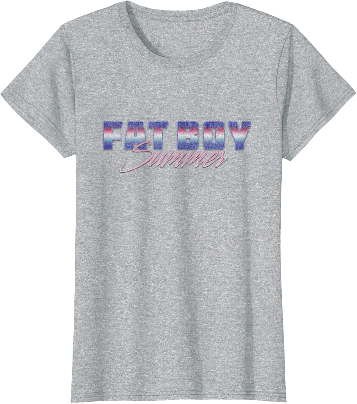 FAT BOY Summer T-Shirt - Heather Grey