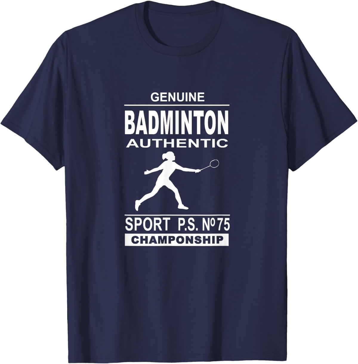 badminton T-Shirt - Navy Blue