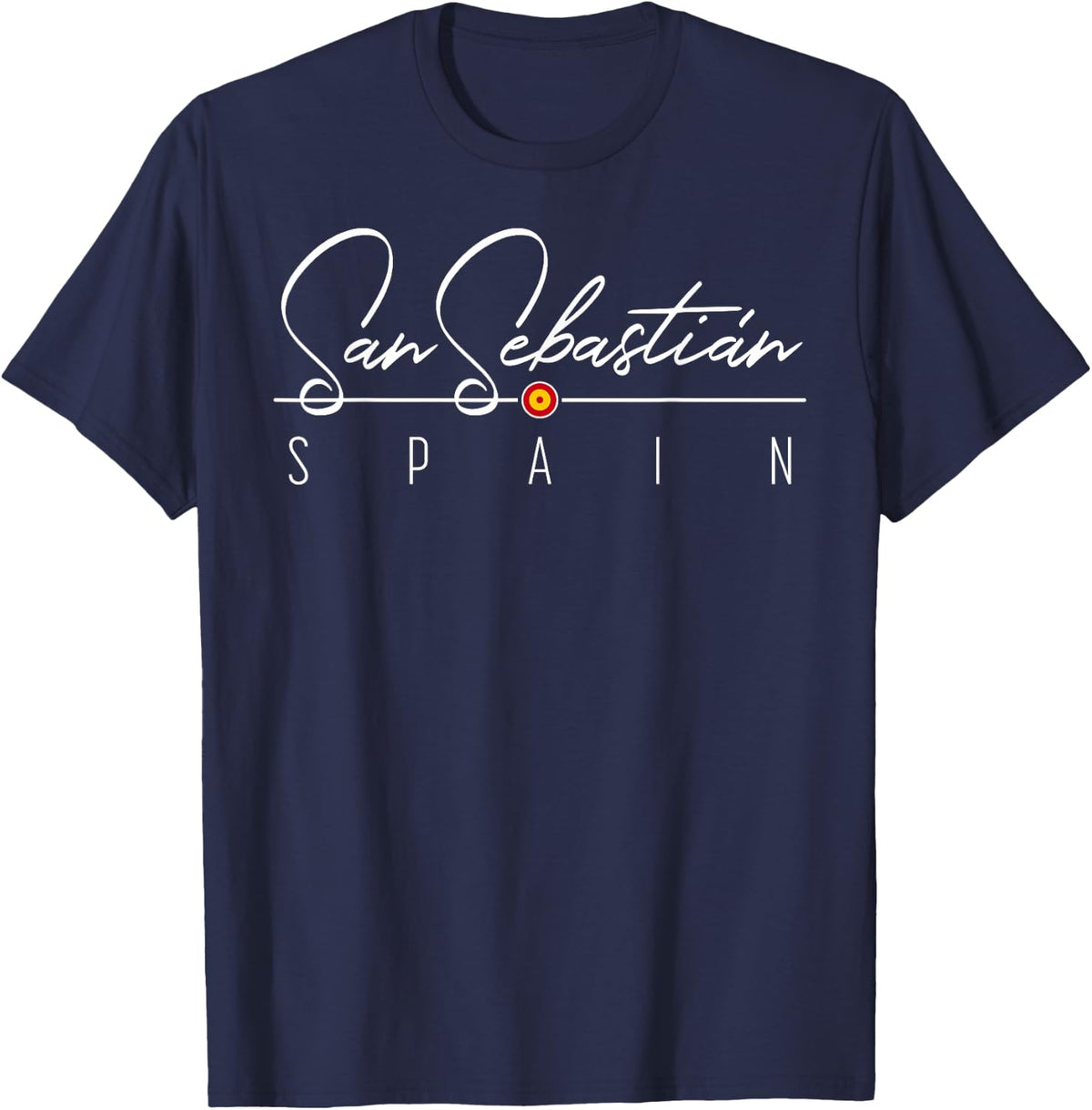 San Sebastian Spain Sweatshirt for Women & Men T-Shirt - Navy Blue