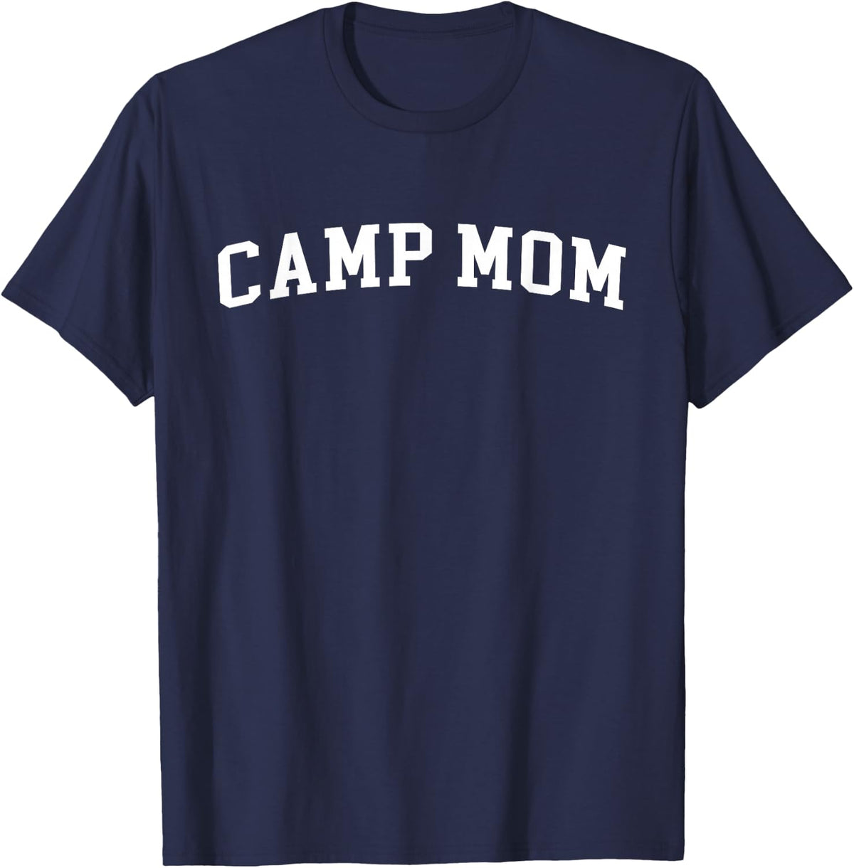 Camp Mom T-Shirt - Navy Blue
