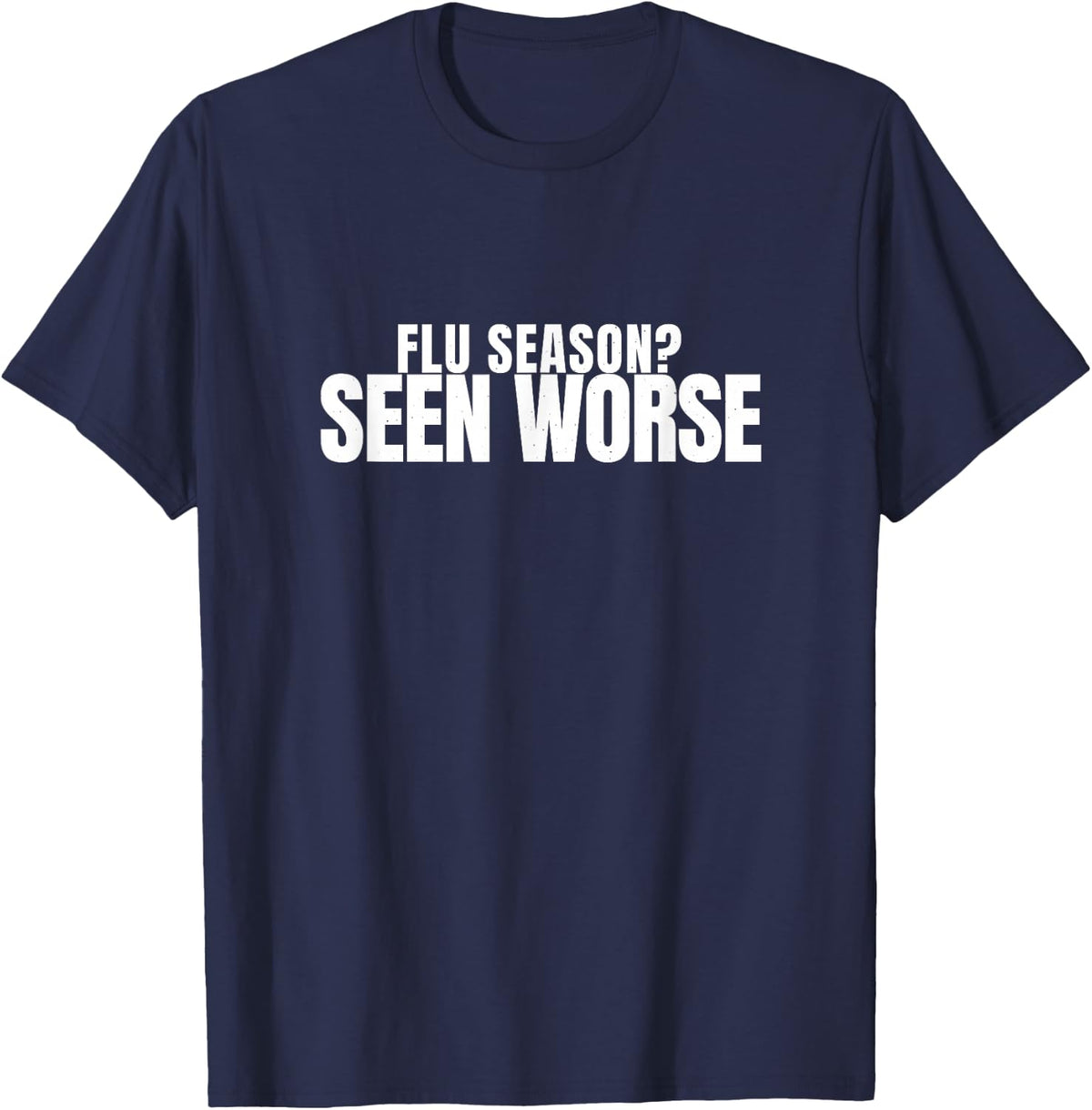 Medical Assistant Scrubs Medical Field Clinic Team T-Shirt - Navy Blue