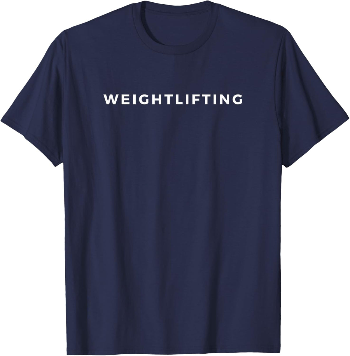 Weightlifting T-Shirt - Navy Blue