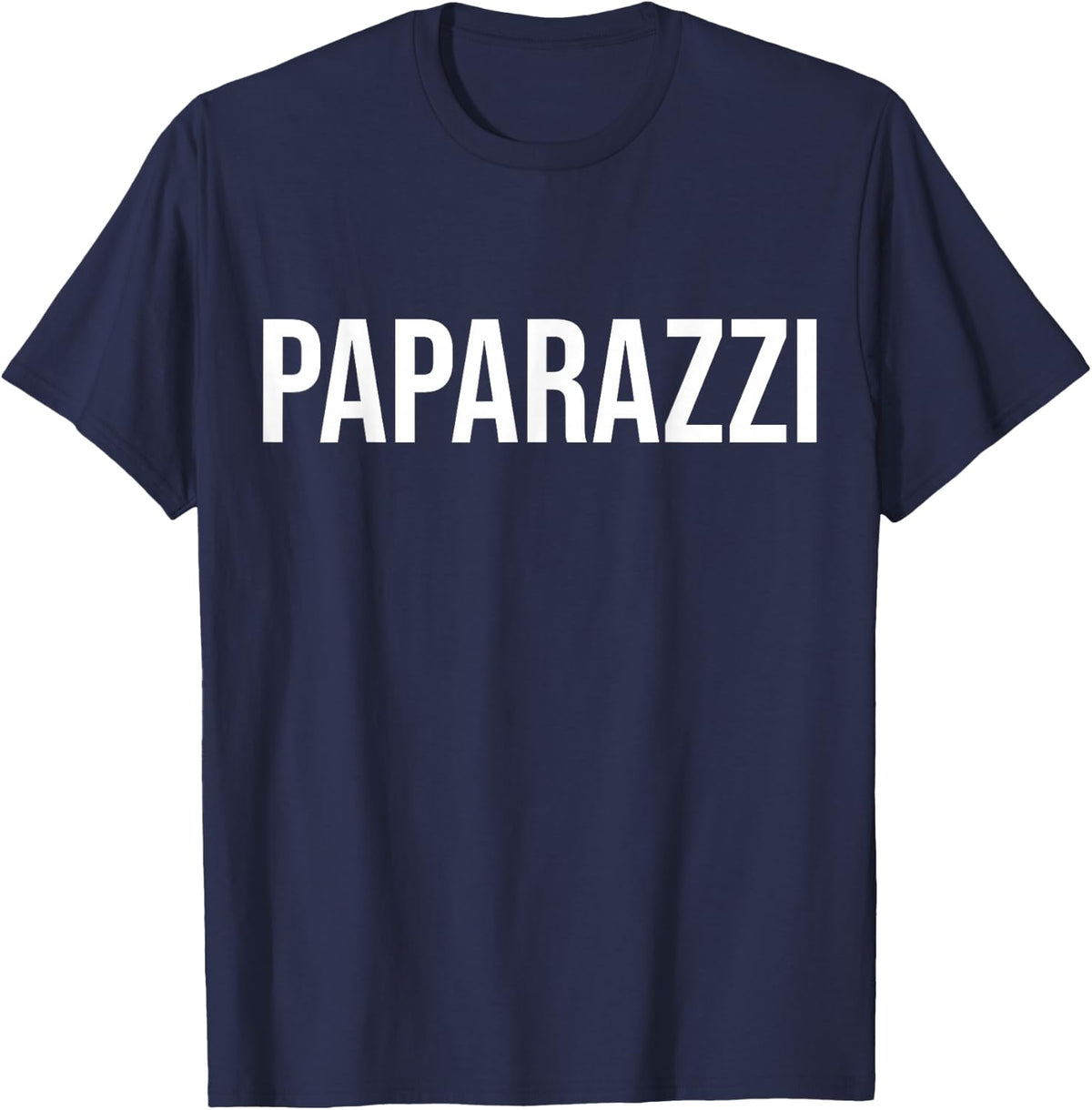 Paparazzi funny Photographer T-Shirt - Navy Blue