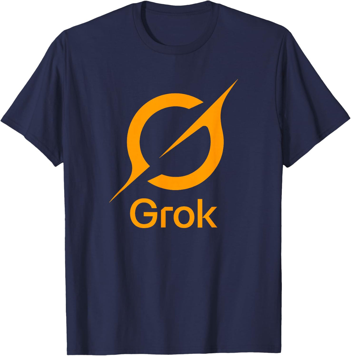 Grok AI - Artificial Intelligence of Truth and Knowledge T-Shirt - Navy Blue