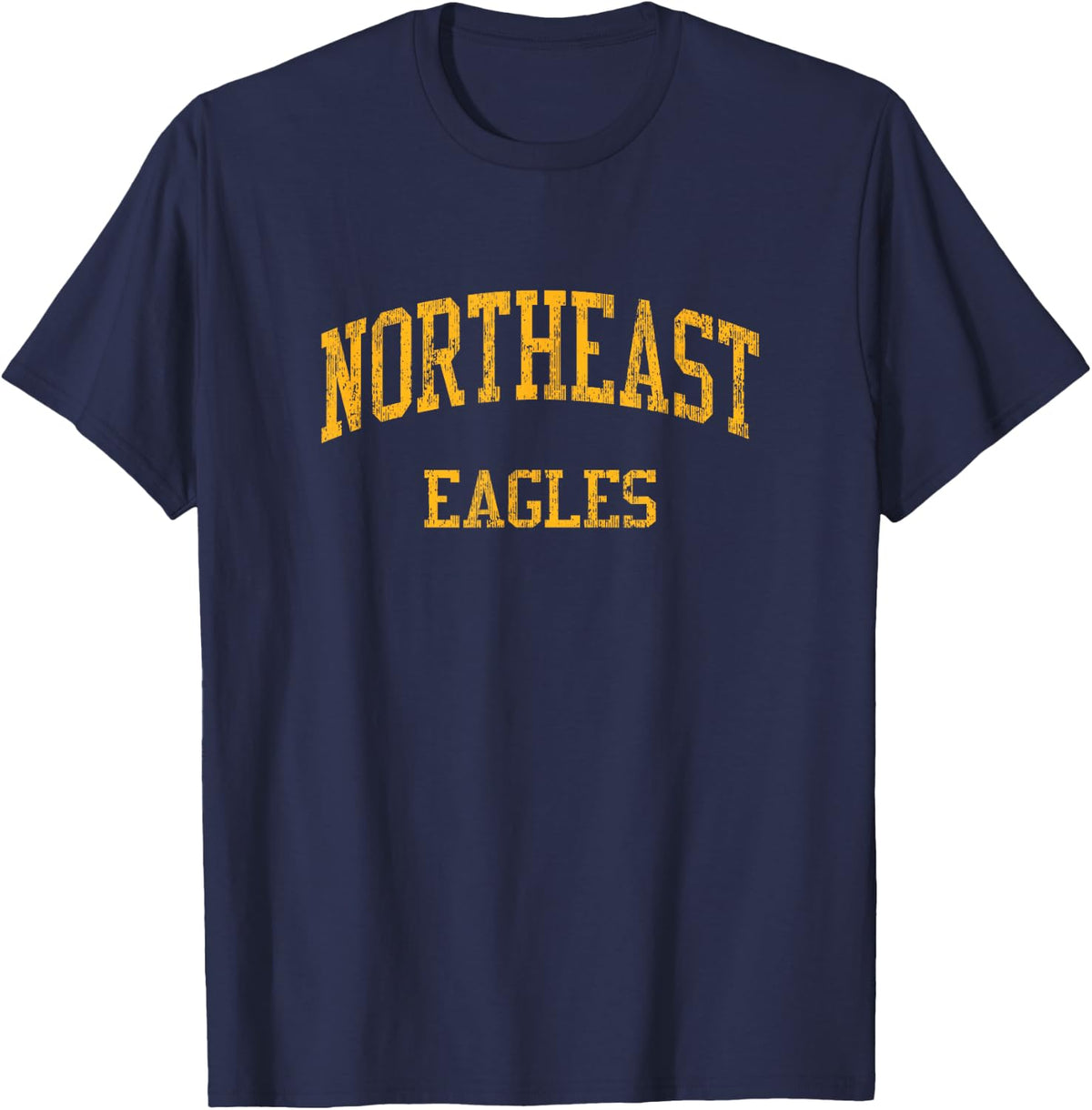 Northeast High School HS Clarksville TN Vintage Sports T-Shirt - Navy Blue