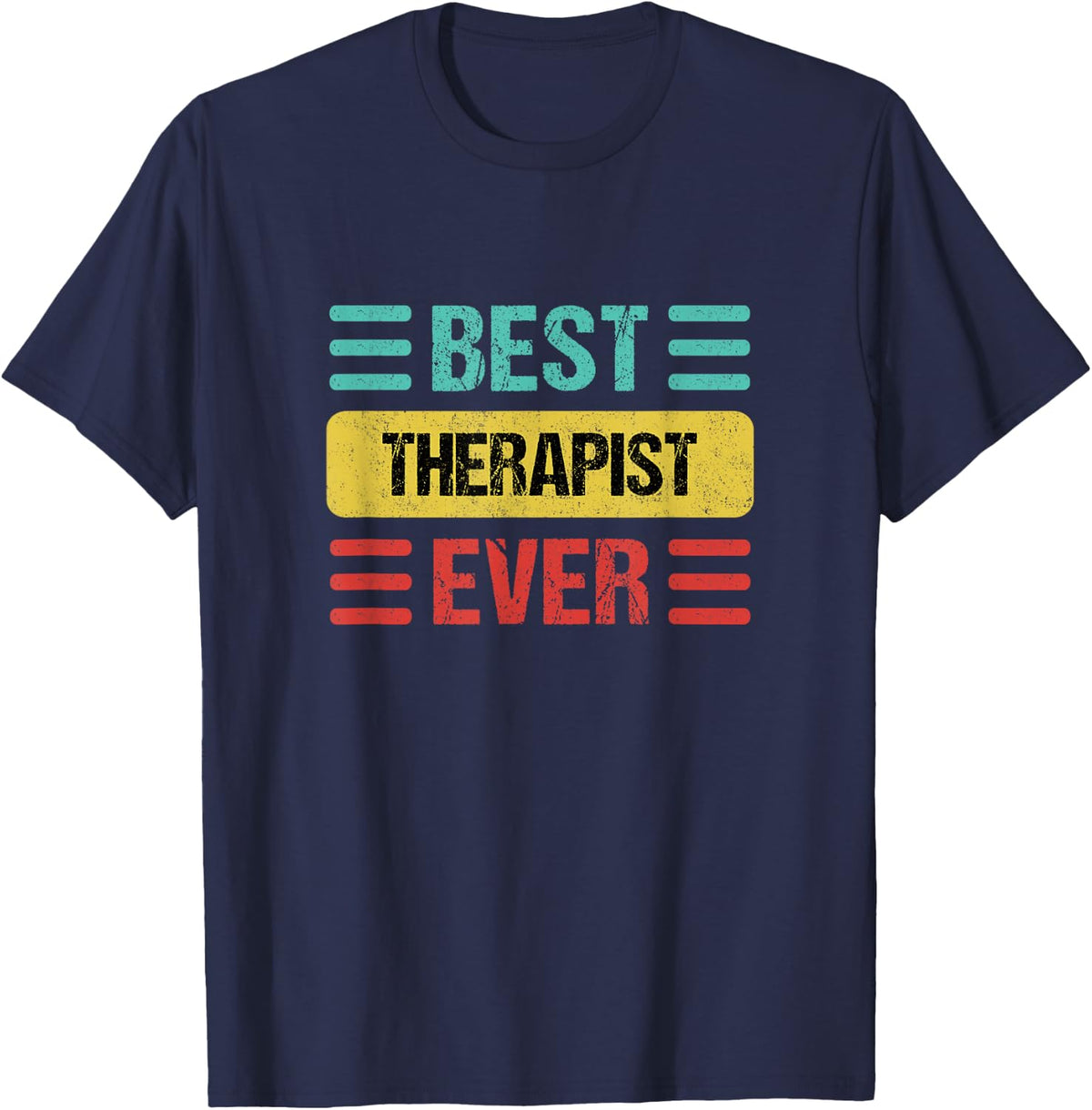 Therapist T-Shirt - Navy Blue