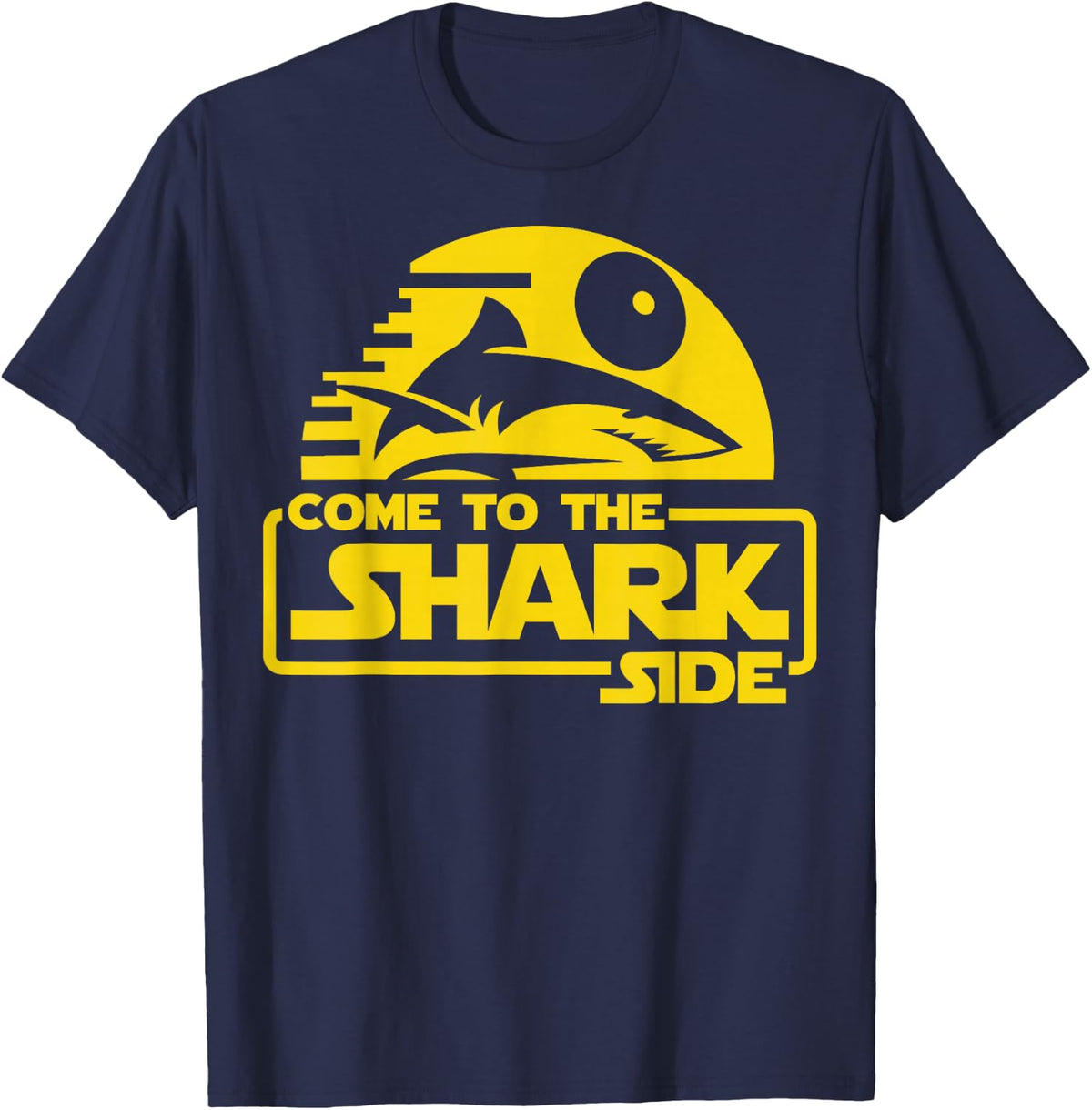 Come To The Shark Site Shirt Shark Lovers Scuba Diver Gift T-Shirt - Navy Blue
