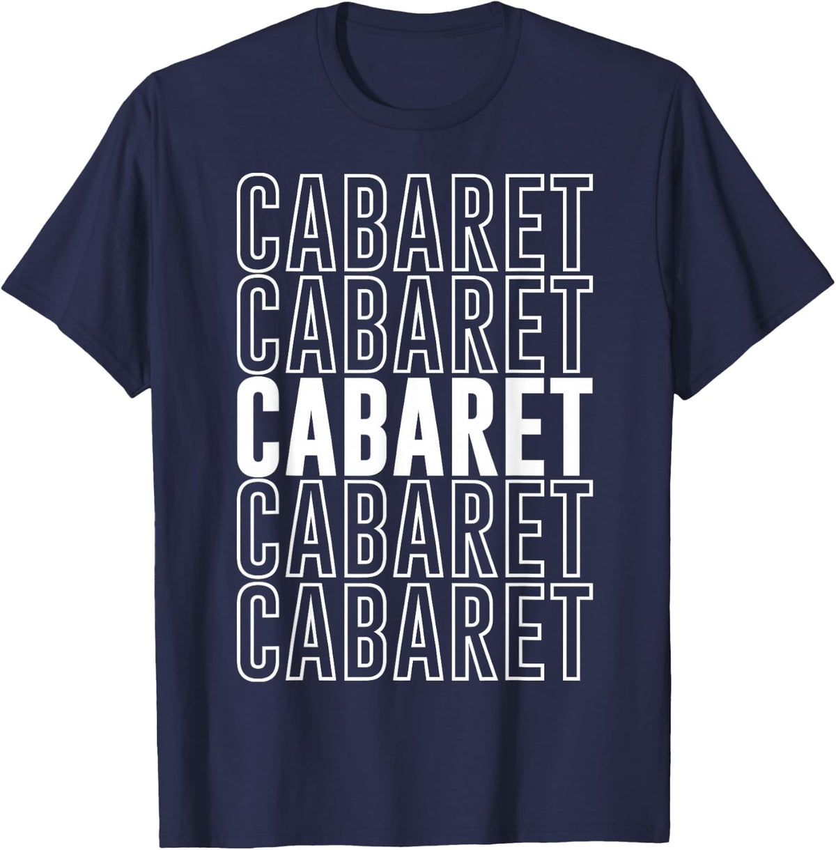 Cabaret T-Shirt - Navy Blue