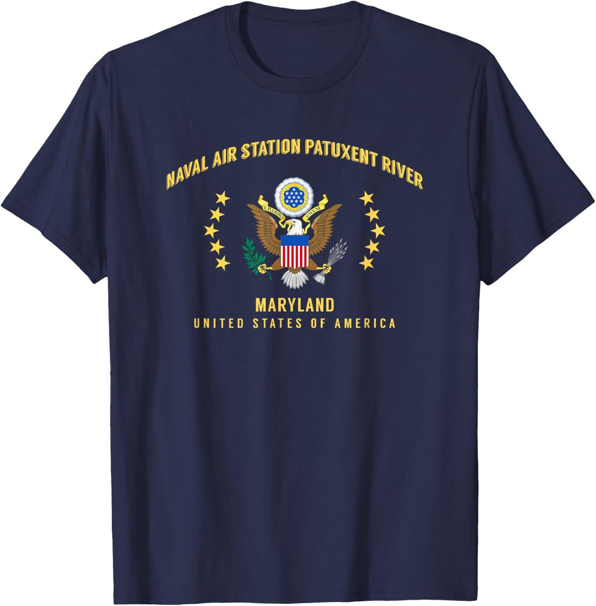 Naval Air Station Patuxent River T-Shirt - Navy Blue