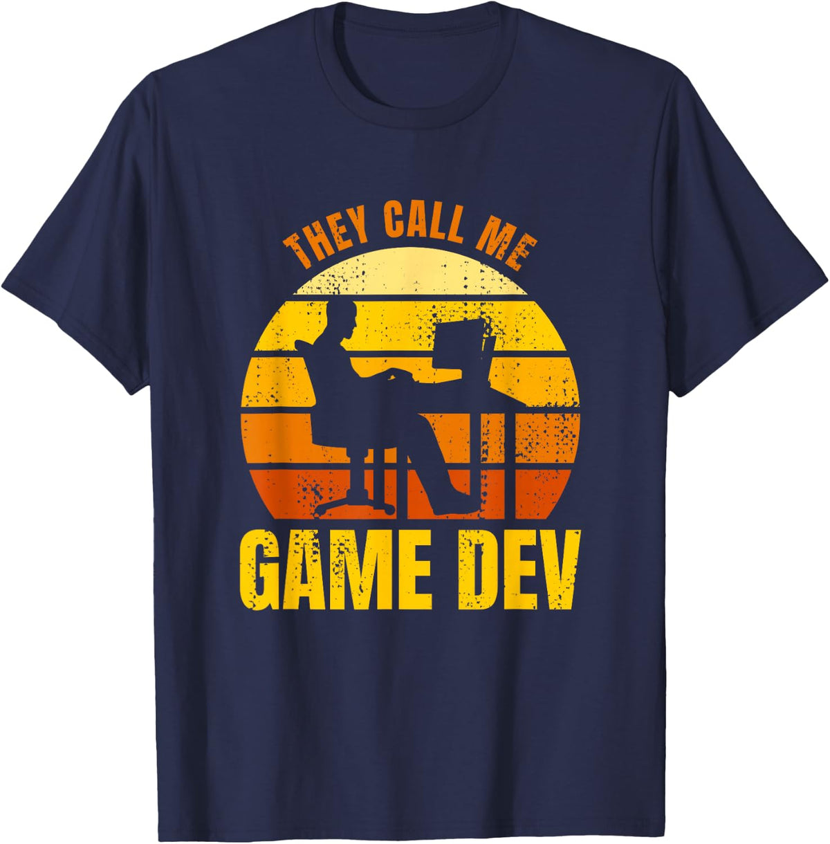 Game Developer Game Programmer Game Development T-Shirt - Navy Blue