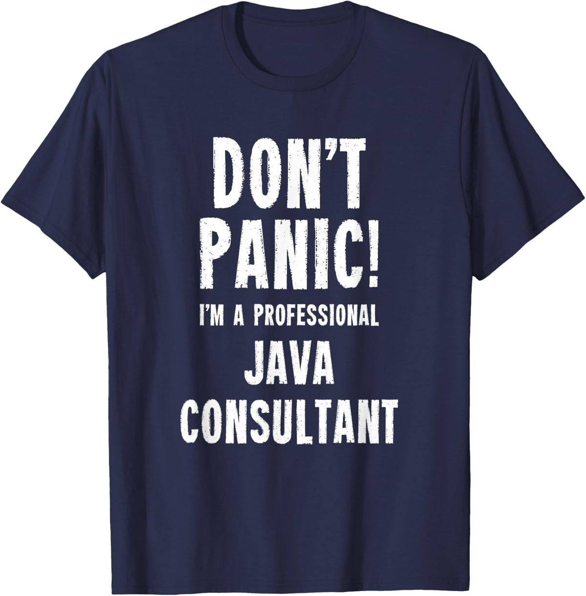 Java Consultant T-Shirt - Navy Blue