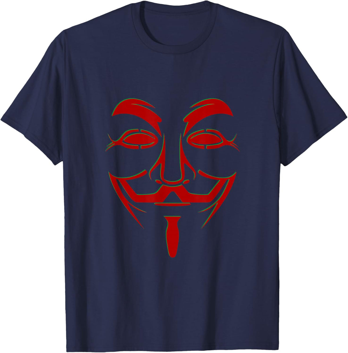 Anonymous Hacker Stuff Game Master DDOS Project Zorgo T-Shirt - Navy Blue