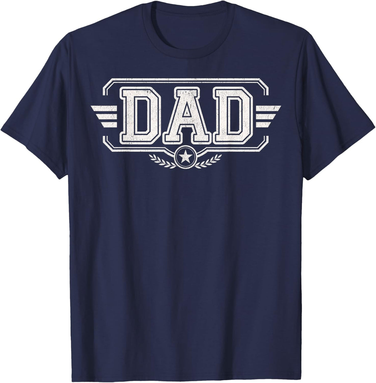 Dad Design T-Shirt - Navy Blue