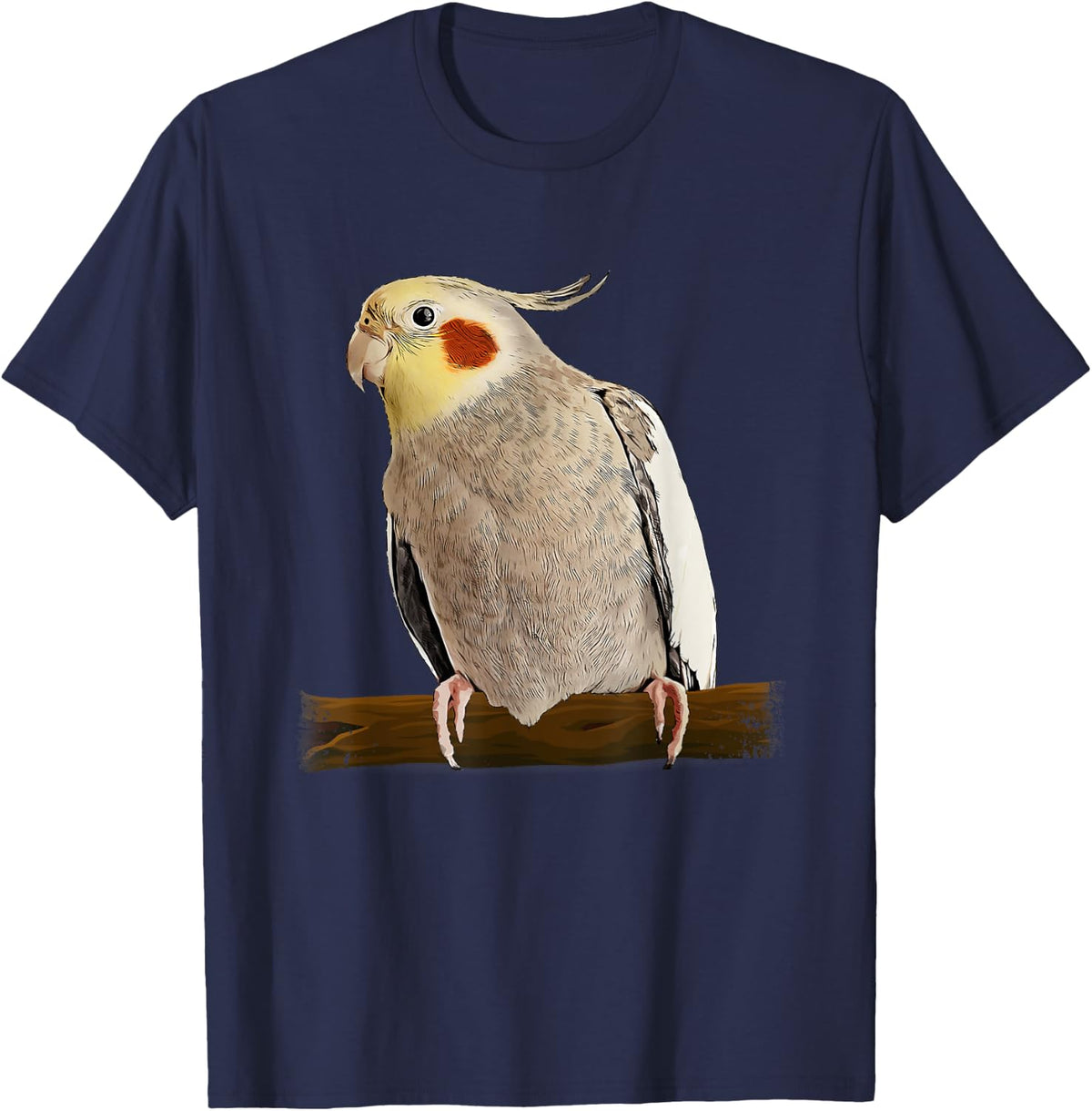 Cutest Cockatiel T-Shirt - Navy Blue