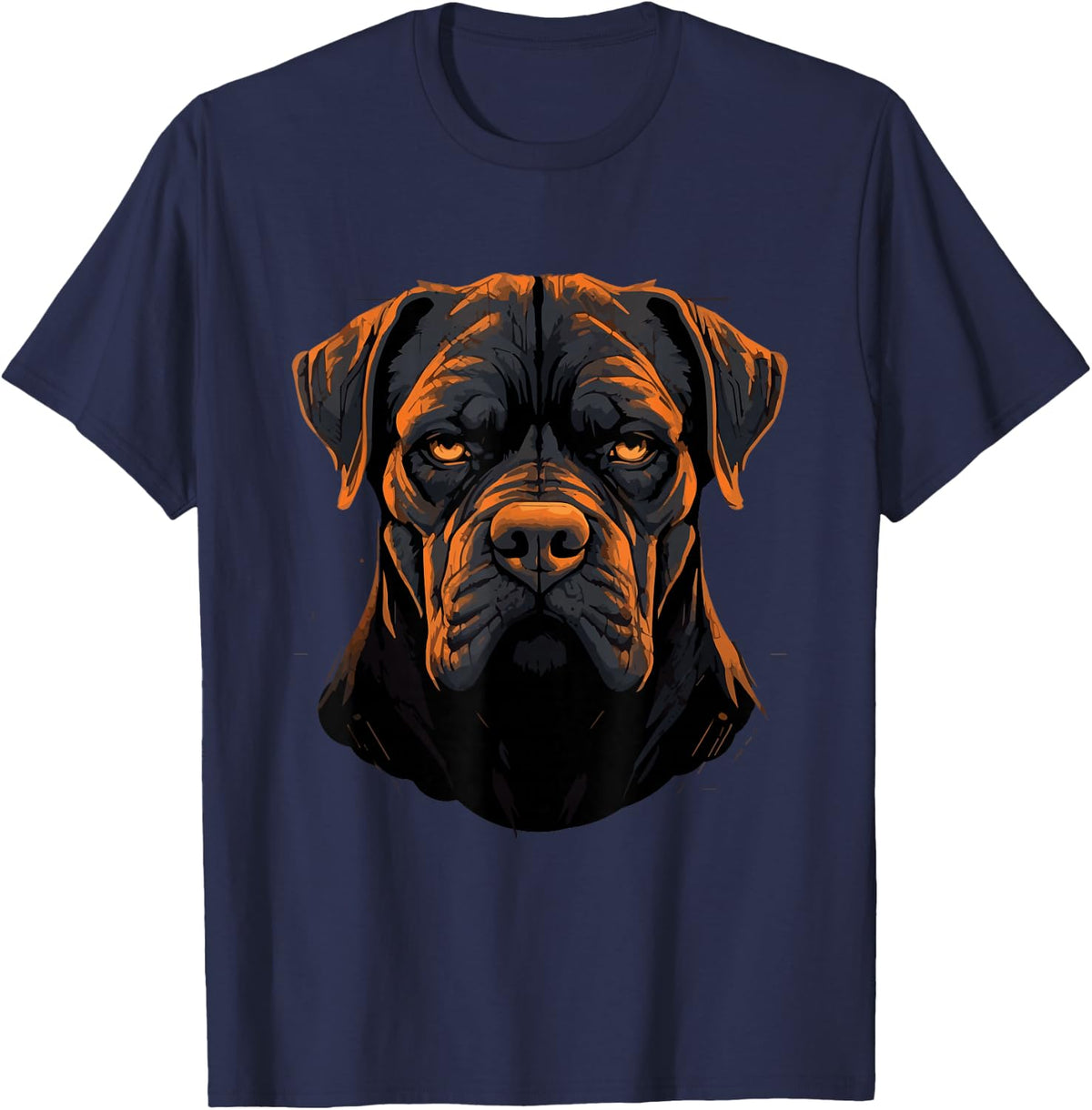 Cane Corso Colorful T-Shirt - Navy Blue