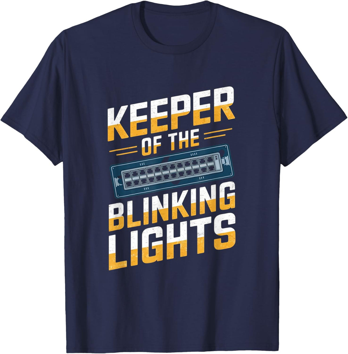 IT Network Administrator Switch T-Shirt - Navy Blue