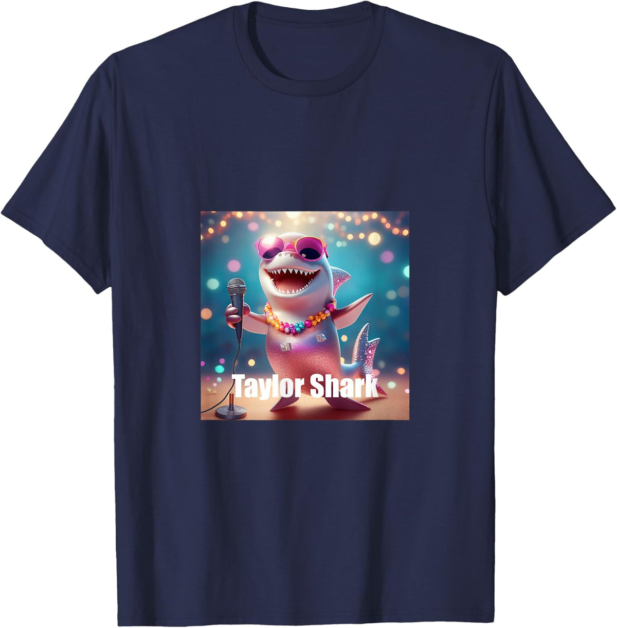 Taylor Shark T-Shirt - Navy Blue
