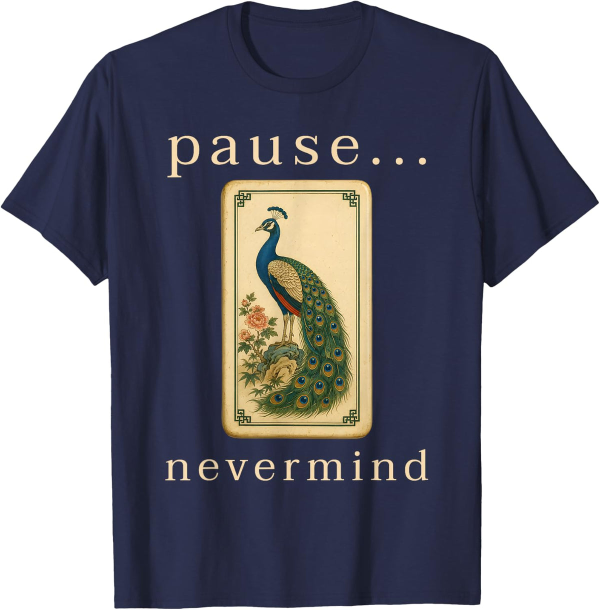 Tile Game T-Shirt - Navy Blue