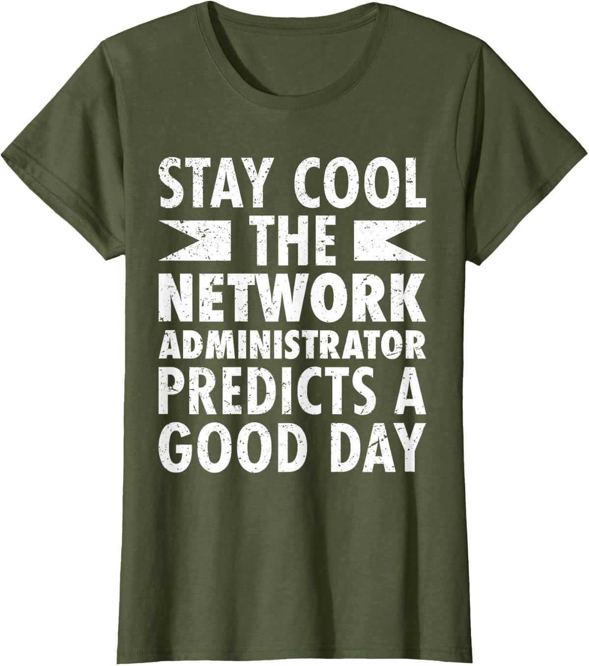 Network Administrator T-Shirt - Olive Green