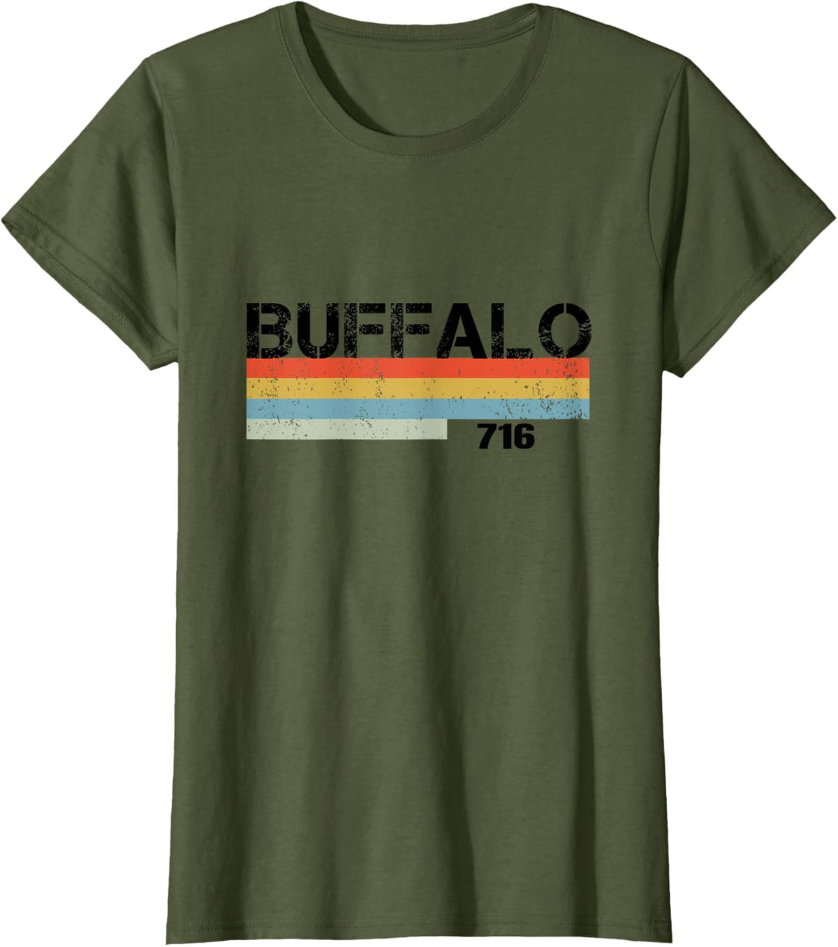 Buffalo T-Shirt - Olive Green