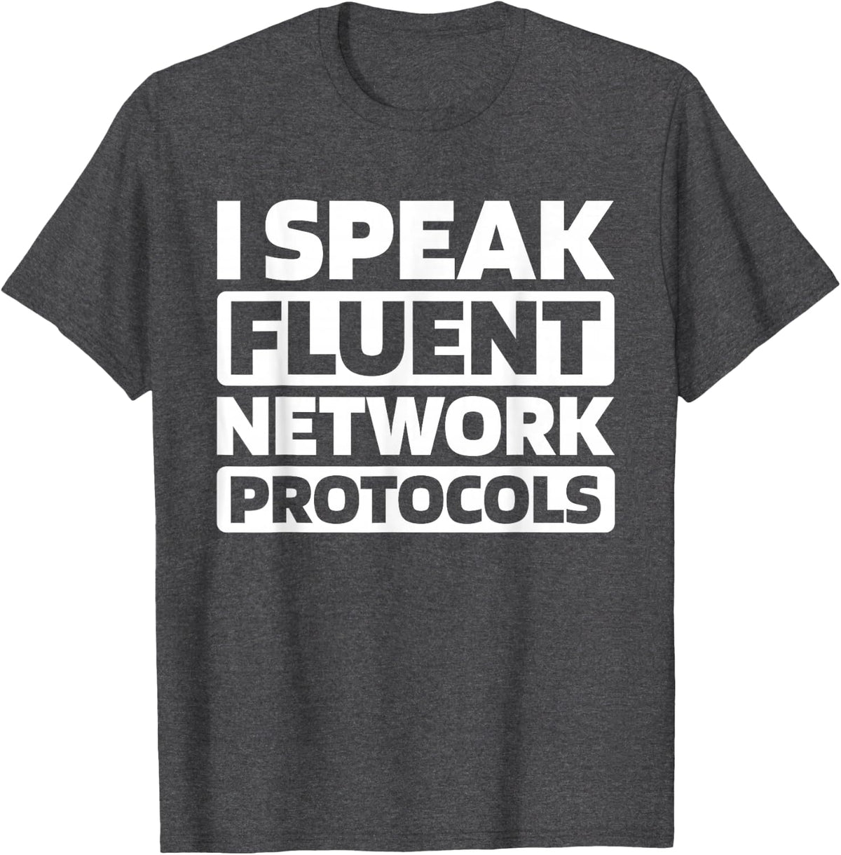 Network Design It - Data Communication Network Architect T-Shirt - Dark Heather Grey