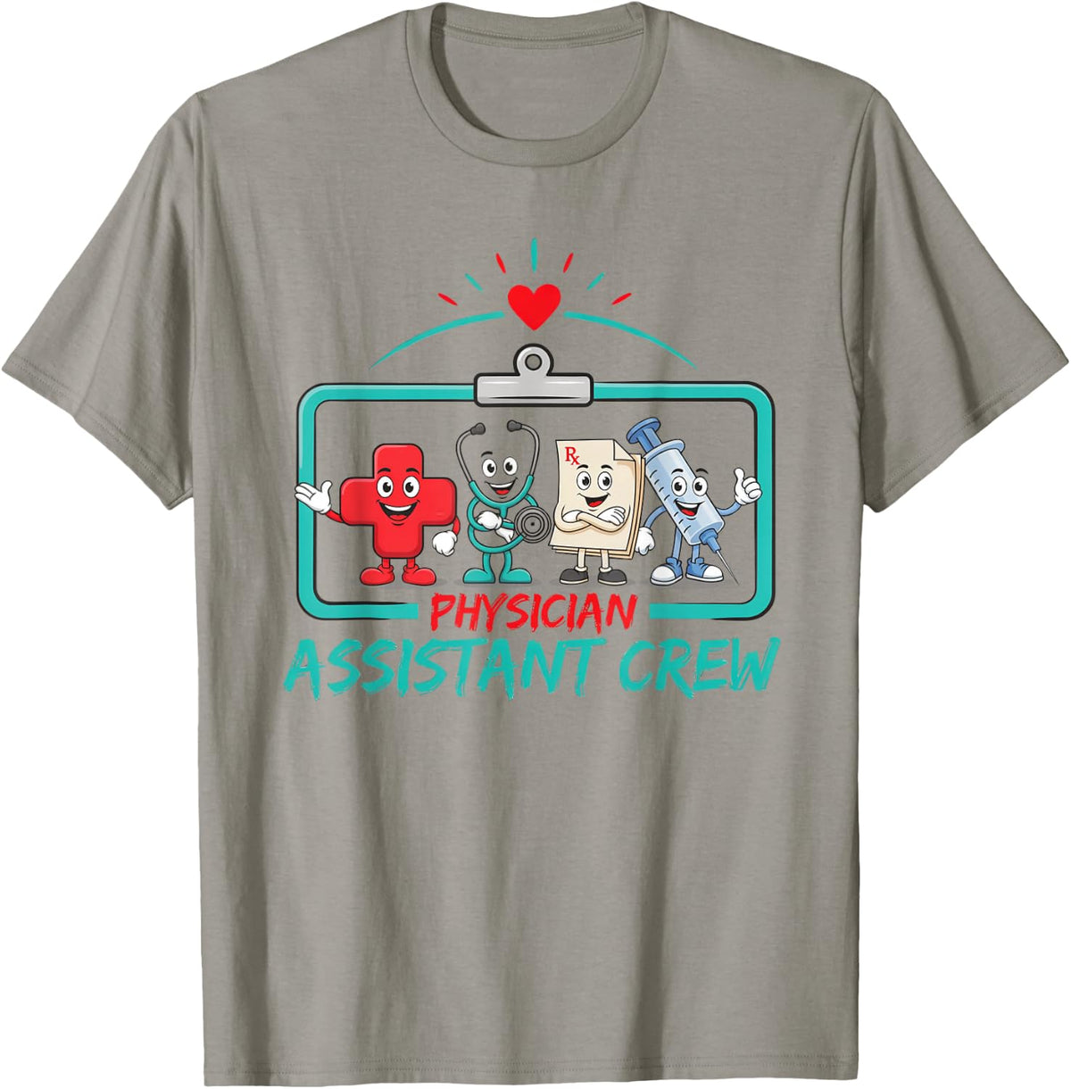 Physician Assistant Pa C Medicine Pas T-Shirt - Slate Grey
