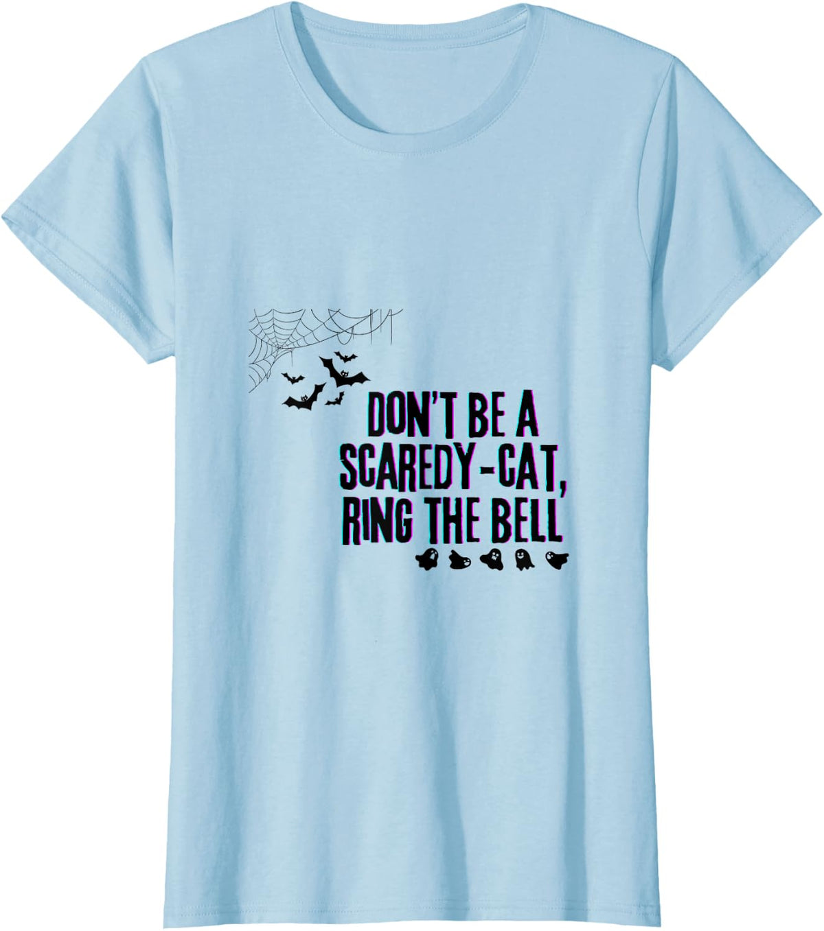 Ring the bell T-Shirt - Baby Blue