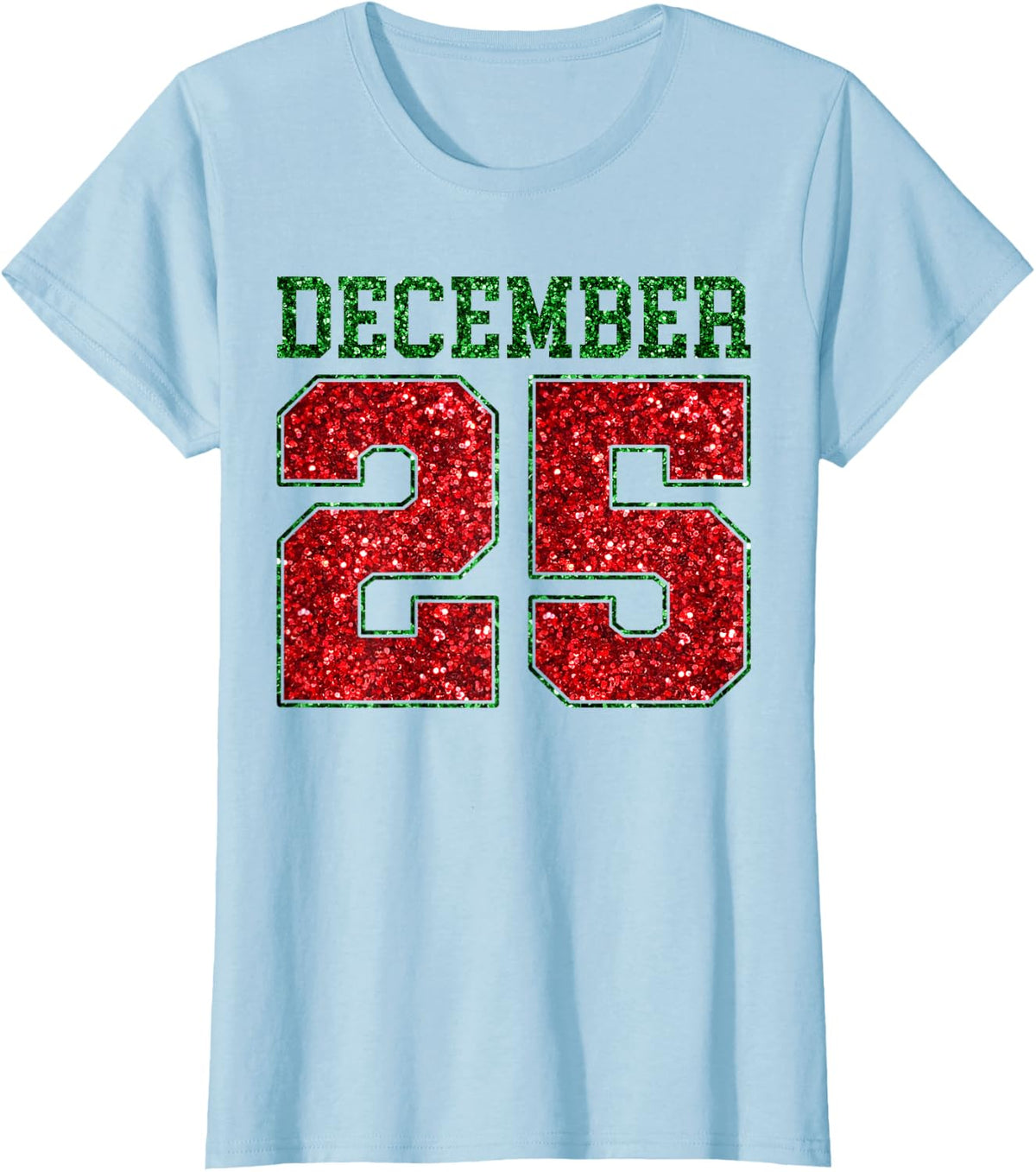 2 Sided T-Shirt - Baby Blue