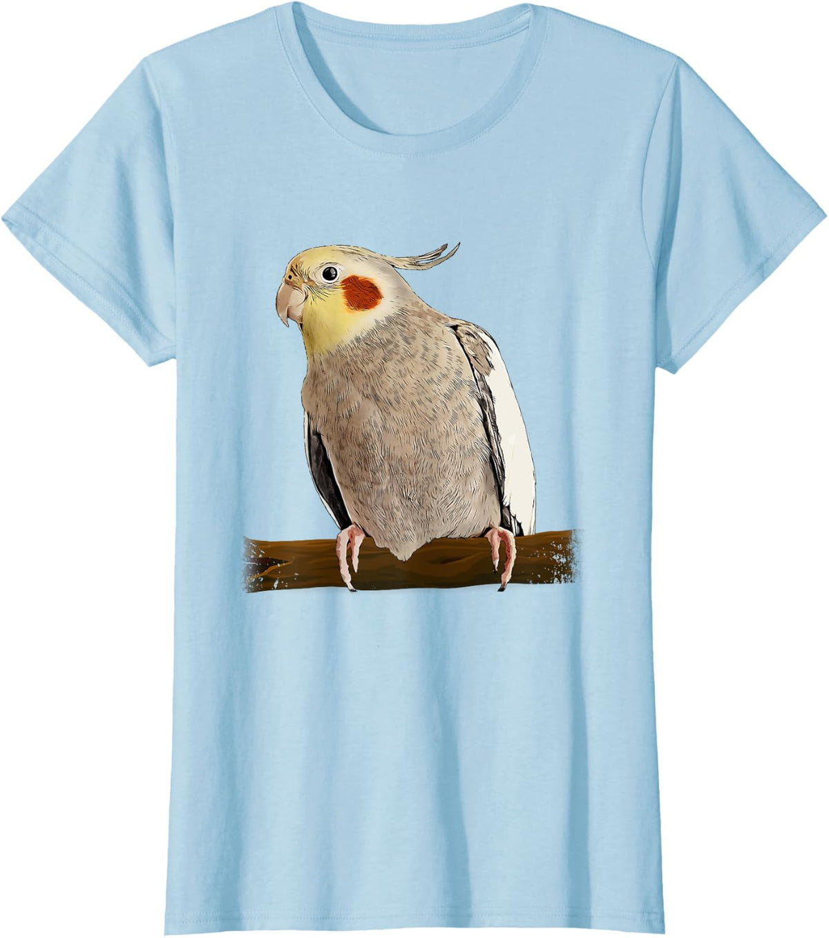 Cutest Cockatiel T-Shirt - Baby Blue
