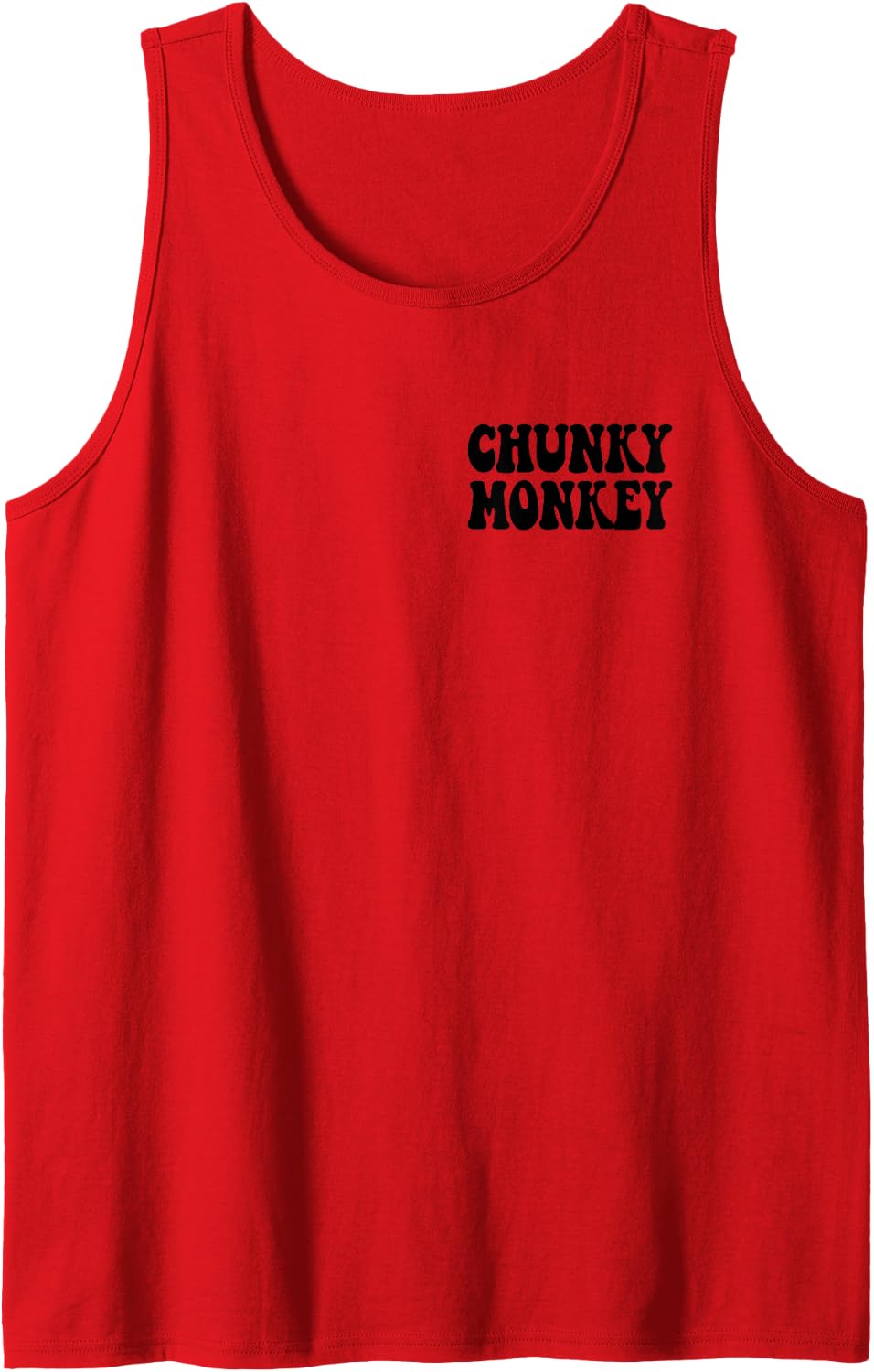 Chunky Monkey CHONKY Tank Top - Red