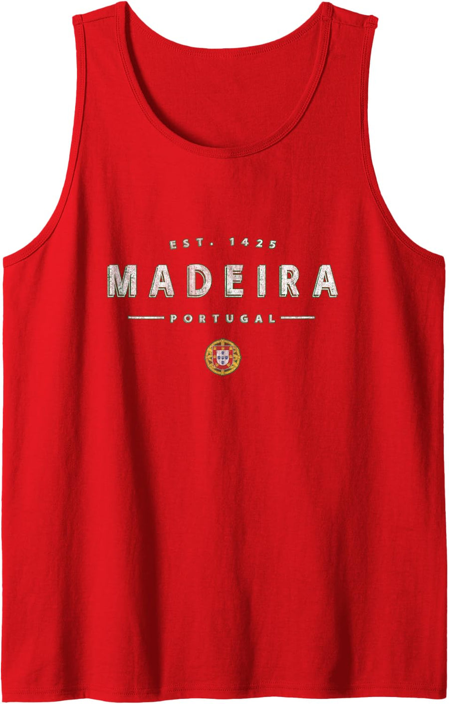 Madeira Portugal - Madeira Island Tank Top - Red