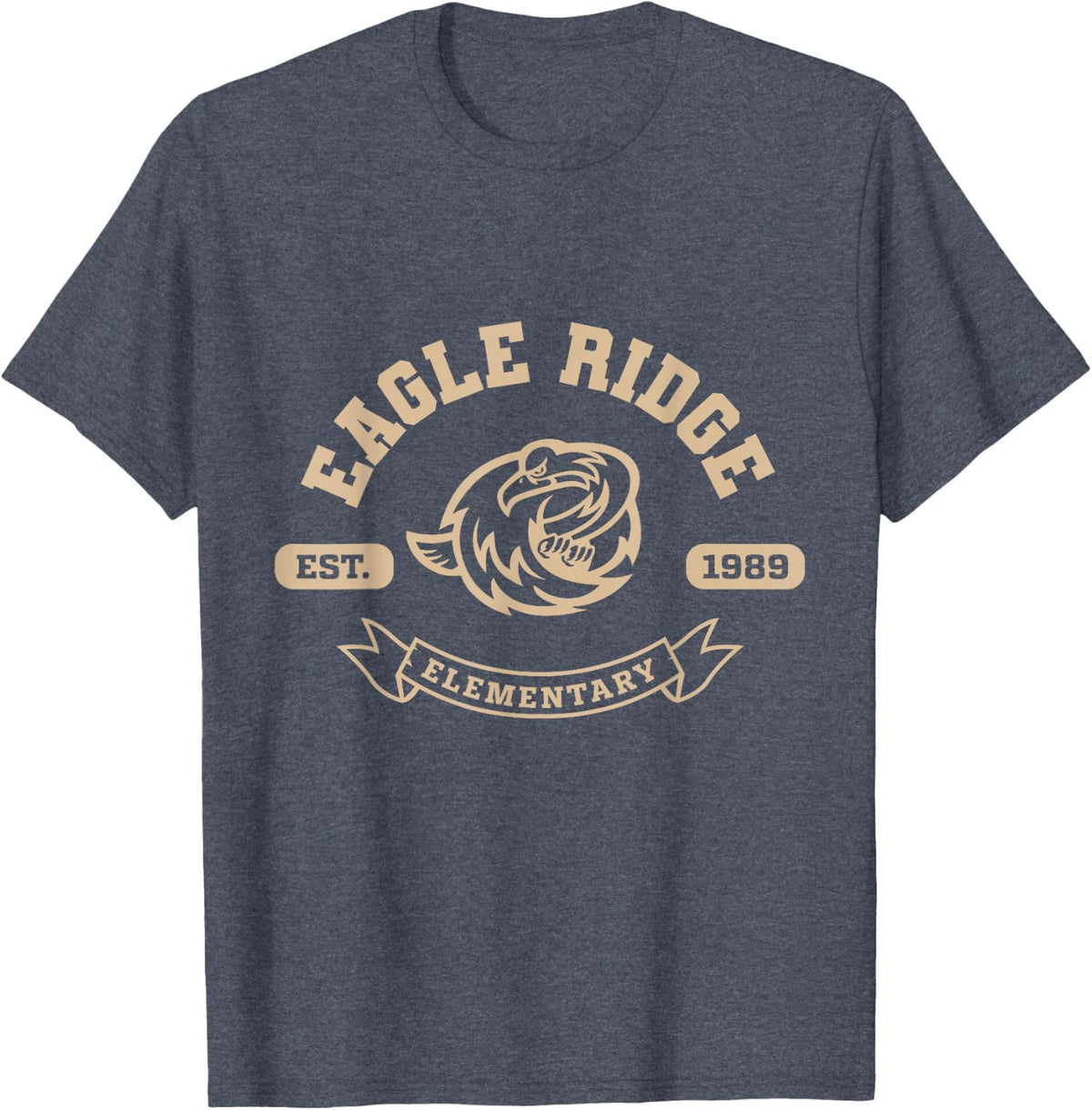 Eagle Ridge Banner T-Shirt - Heather Blue
