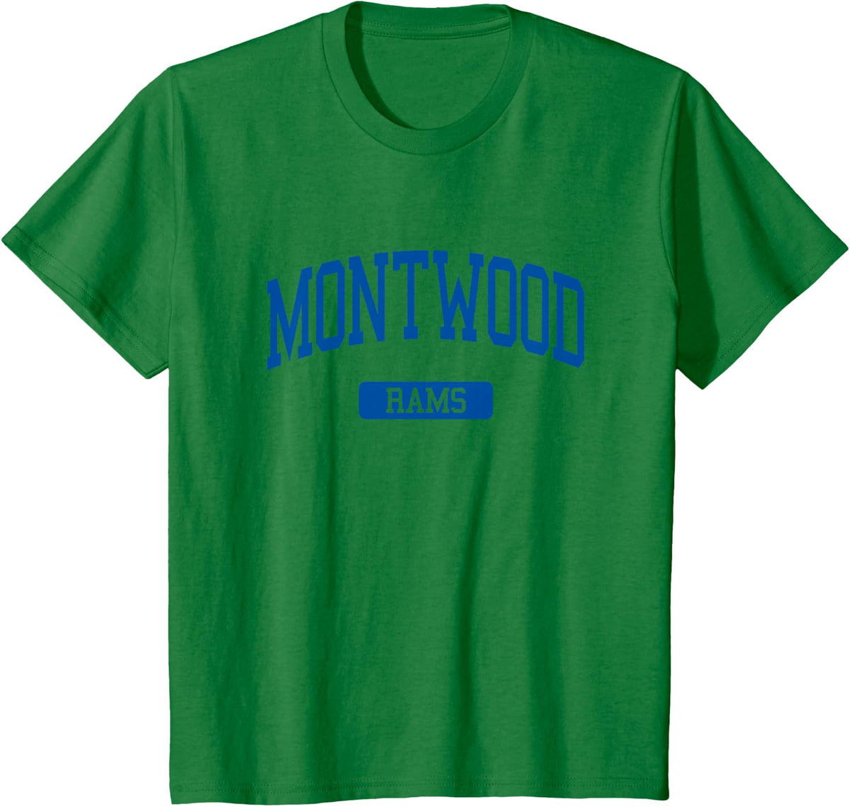 Montwood High School HS El Paso TX Varsity Sports T-Shirt - Kelly Green