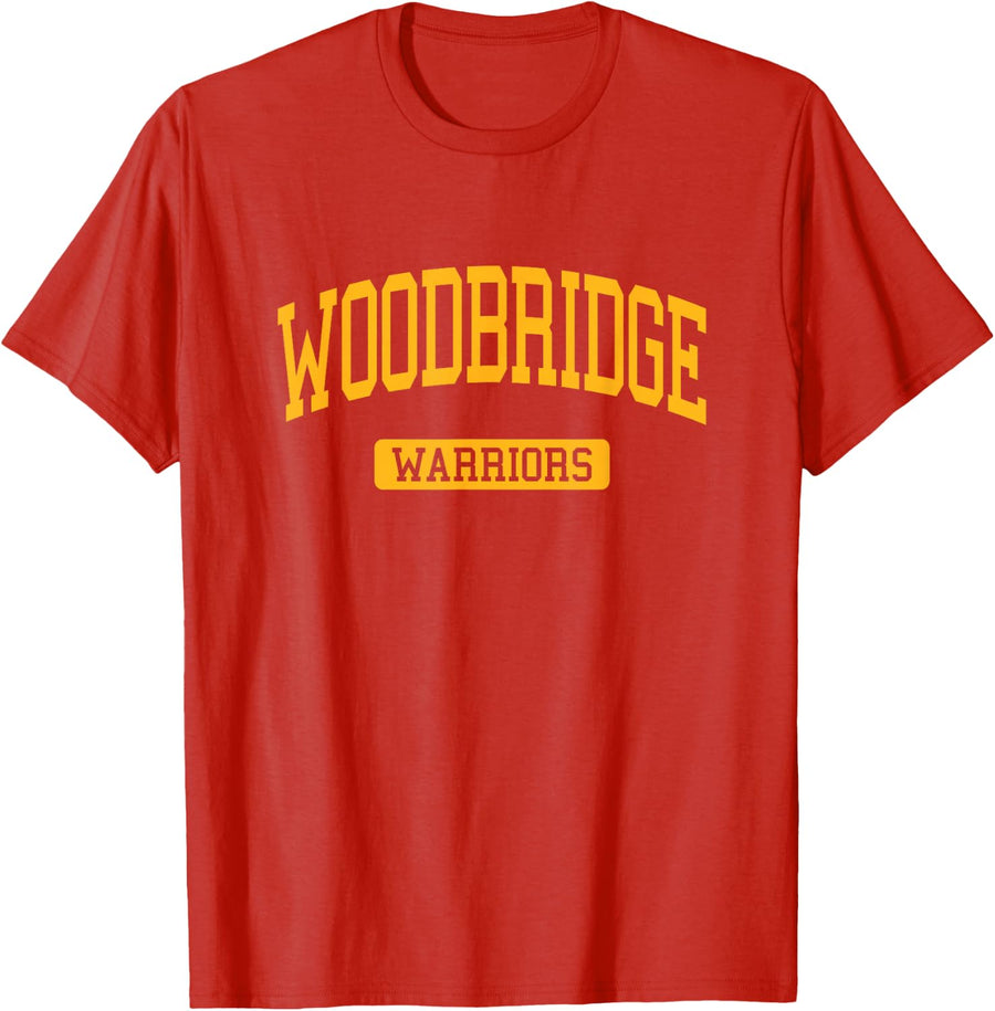 Woodbridge High School HS Irvine CA Varsity Sports T-Shirt - Red