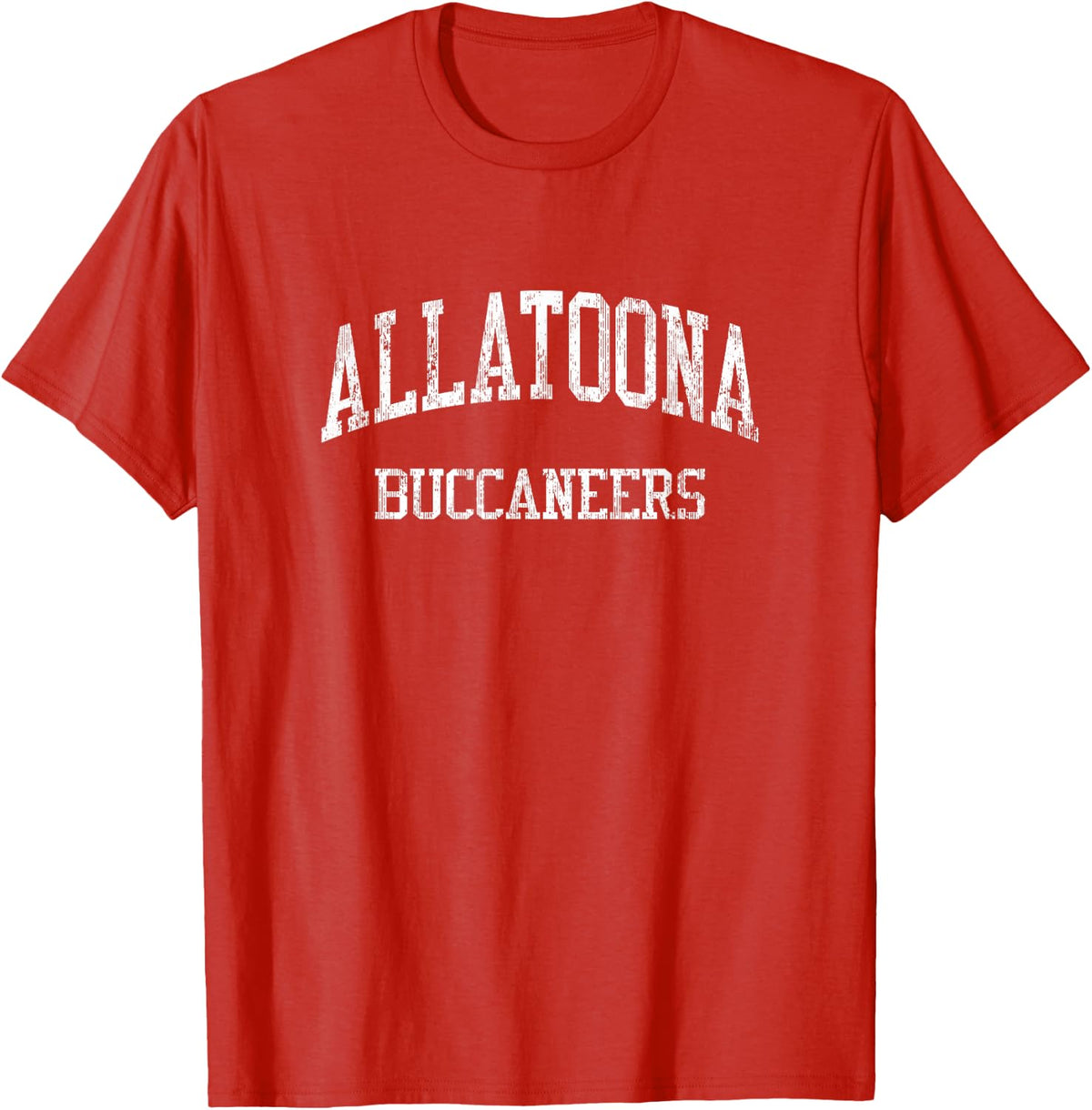 Allatoona High School HS Acworth GA Vintage Sports T-Shirt - Red